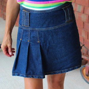 Vintage Y2K Lowrise Denim Skirt!